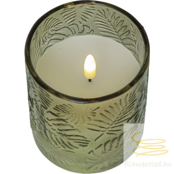 Startrading LED Pillar Candle Flamme Leaf 061-71