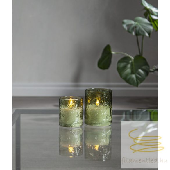 Startrading LED Pillar Candle Flamme Leaf 061-71