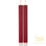 Startrading LED Dinner Candle 2 pack Flamme Stripe 061-75