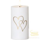 Startrading LED Candle Flamme Heart 061-76