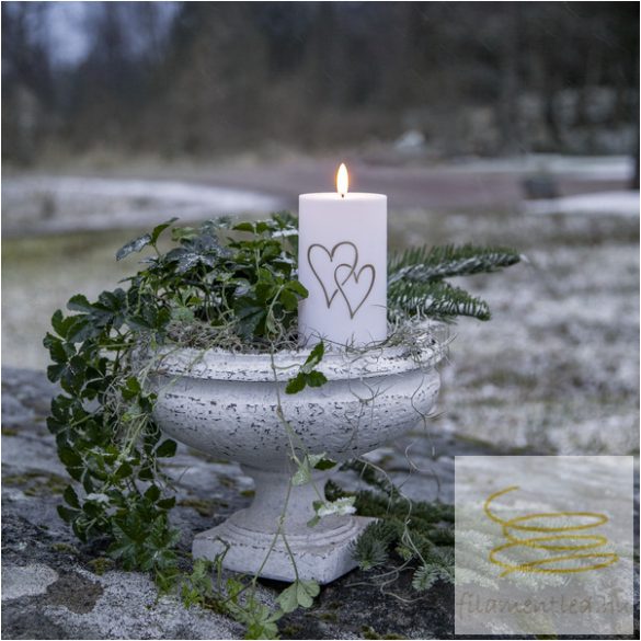 Startrading LED Candle Flamme Heart 061-76