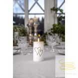 Startrading LED Candle Flamme Heart 061-76