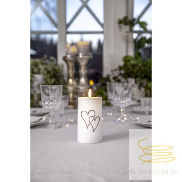 Startrading LED Candle Flamme Heart 061-76