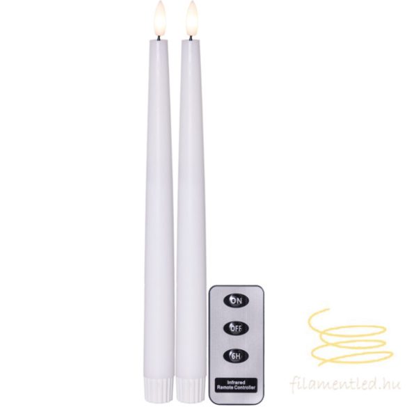 Startrading LED Dinner Candle 2 pack Flamme Slim 061-84