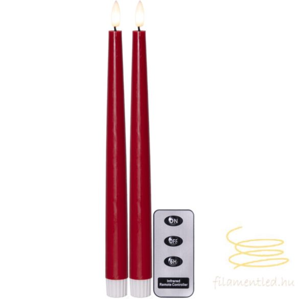 Startrading LED Dinner Candle 2 pack Flamme Slim 061-85