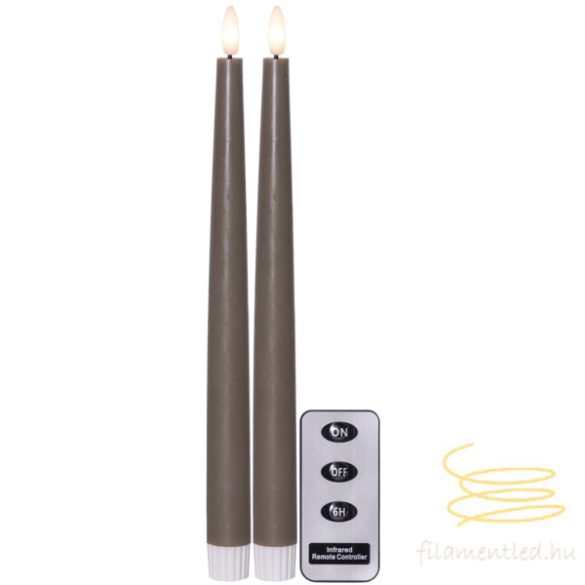 Startrading LED Dinner Candle 2 pack Flamme Slim 061-88