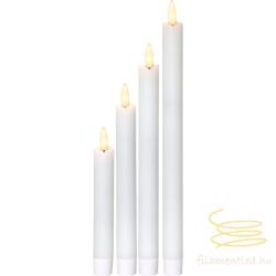 Startrading LED Dinner Candle 4 pack Flamme Rustic 063-31