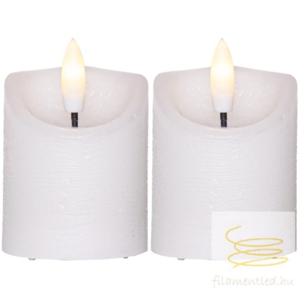 Startrading LED Pillar Candle 2 pack Flamme Rustic 063-36-1