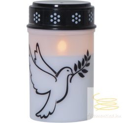 LED Memorial Candle Dove 063-78