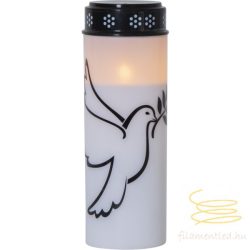 LED Memorial Candle Dove 063-79