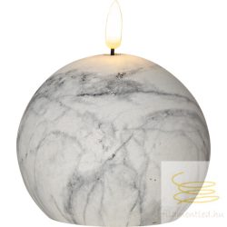 LED Pillar Candle Flamme Marble 064-13