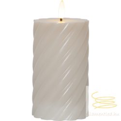 Startrading LED Pillar Candle Flamme Swirl 064-25
