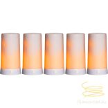 Startrading LED Pillar Candle Diner 5 Extra 064-29