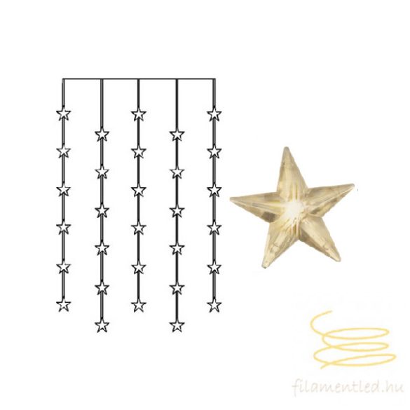 Startrading Curtain Lights Star Curtain 2006-74-2
