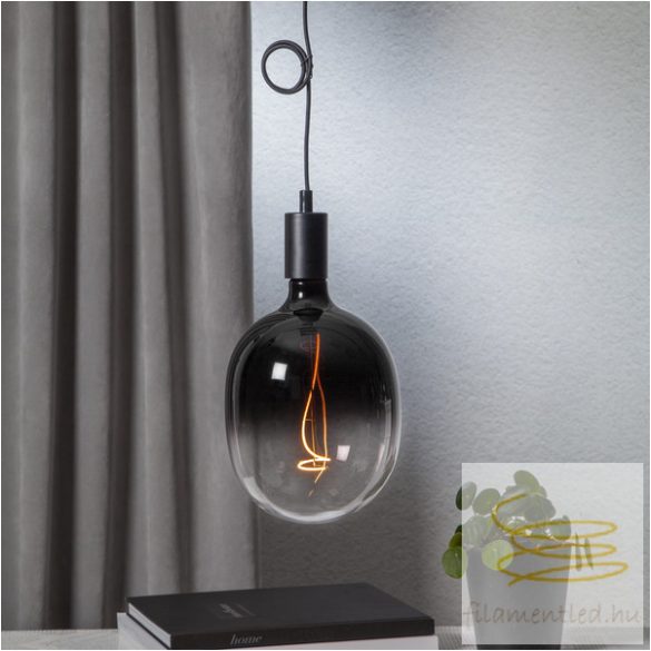 Startrading LED Filament Dimmerable C150 Colourmix Clear Black/Clear E27 2,5W 2100K ST3354-003