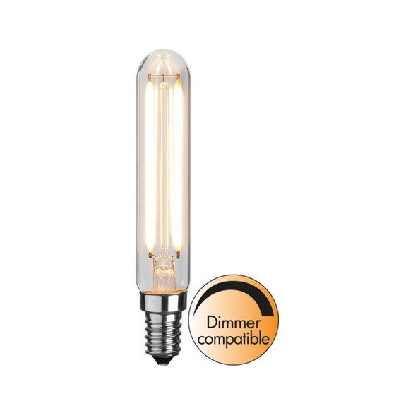 Startrading LED Filament Dimmerable Tube Clear E14 1,77W 2700K ST338-33