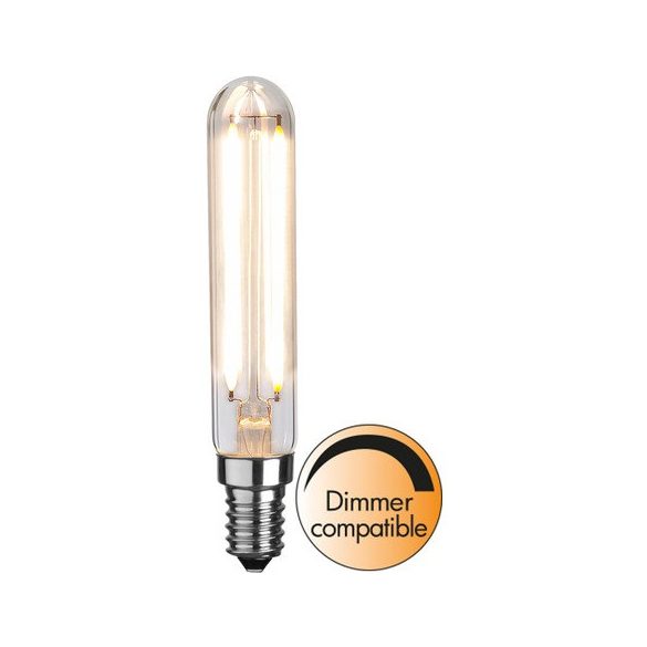 Startrading LED Filament Dimmerable Tube Clear E14 3,3W 2700K ST338-34