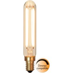   LED Filament Dimmerable Soft Glow Tube Clear E14 2,5W 2200K ST338-35
