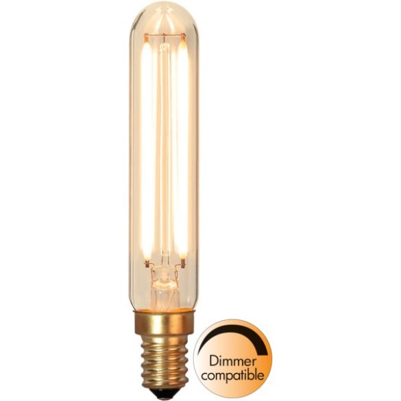Startrading LED Filament Dimmerable Soft Glow Tube Clear E14 2,5W 2200K ST338-35