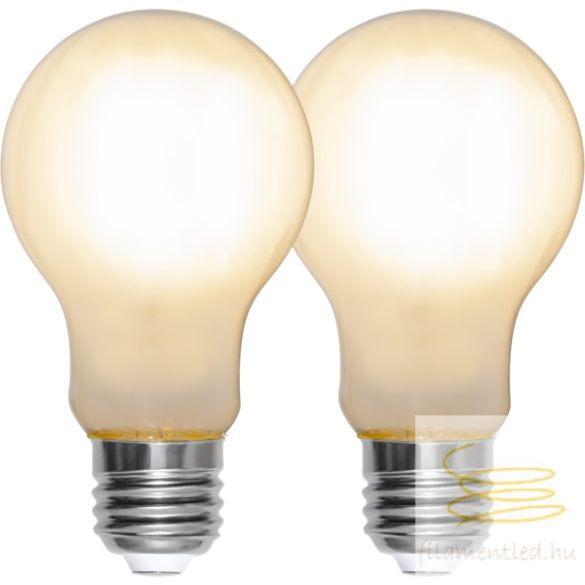 Startrading LED FILAMENT Classic Frosted E27 4,5W 2700K DOUBLE PACK ST339-03