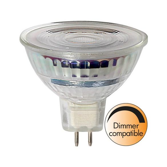 Startrading LED Glass Dimmerable MR16 Lens GU5.3 5,8W 2700K ST346-10-1