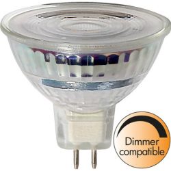   Startrading LED Glass Dimmerable MR16 Lens GU5.3 4,9W 2700K ST346-10-2