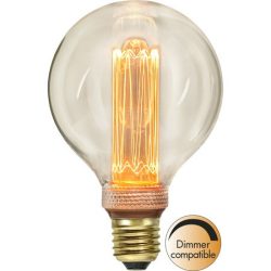   Startrading LED New Generation Filament Dimmerable Soft Glow G95 Clear E27 2,5W 1800K ST349-51-1