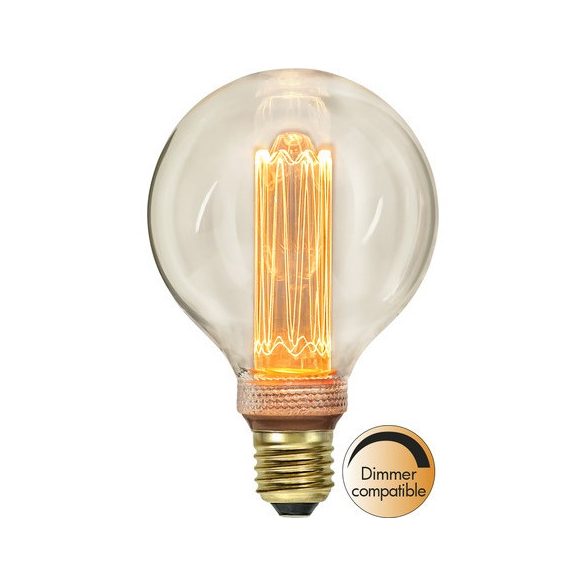 Startrading LED New Generation Filament Dimmerable Soft Glow G95 Clear E27 2,5W 1800K ST349-51-1