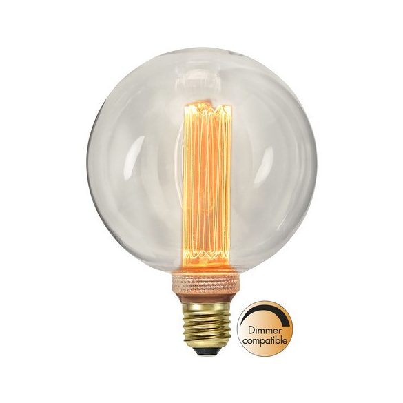 LED New Generation Filament Dimmerable Soft Glow G125 Clear E27 2,5W 1800K ST349-52-1