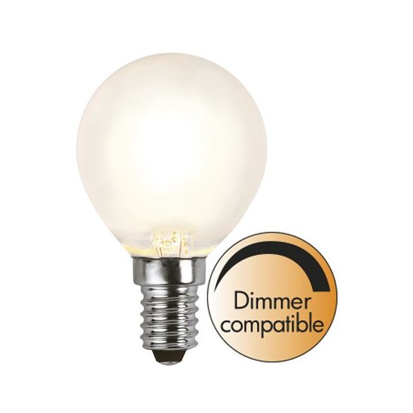 LED Filament Dimmerable Ping Pong Frosted E14 4W 2700K ST350-23-1