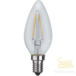   STARTRADING LED FILAMENT CANDLE C35 CLEAR E14 2W 2700K ST351-01