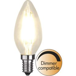   LED Filament Dimmerable Candle Clear E14 4,2W 2700K ST351-03-1