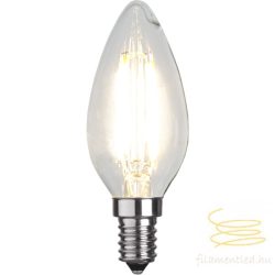 Startrading LED FILAMENT  CANDLE CLEAR E14 4W 2700K ST351-05