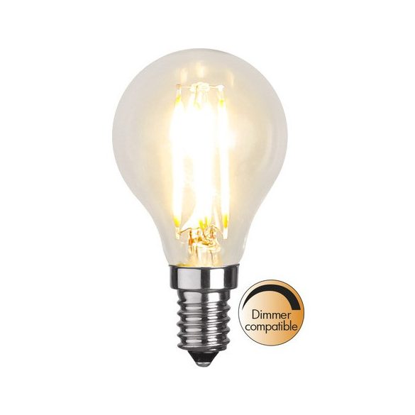 LED Filament Dimmerable Ping Pong Clear E14 4,2W 2700K ST351-23-1