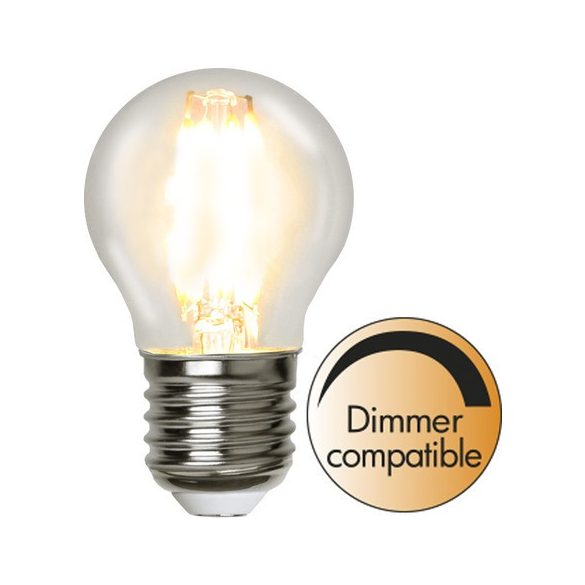 LED Filament Dimmerable Ping Pong Clear E27 4,2W 2700K ST351-24-1