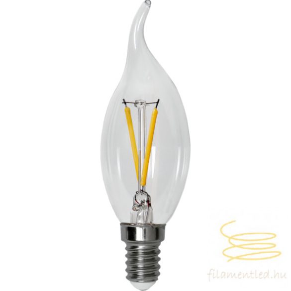 STARTRADING LED FILAMENT CANDLE C35 FLAME E14 1,5W 2700K ST352-27-1