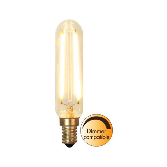 LED Filament Dimmerable Soft Glow Tube Clear E14 2,5W 2200K ST352-44-1