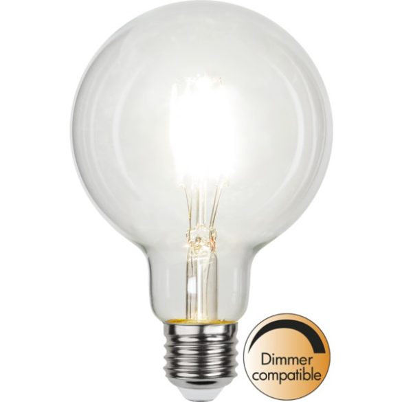 LED Filament Dimmerable G95 Clear E27 4,2W 4000K ST352-46-3