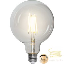   Startrading LED Filament Dimmerable G125 Clear E27 7,5W 2700K ST352-57
