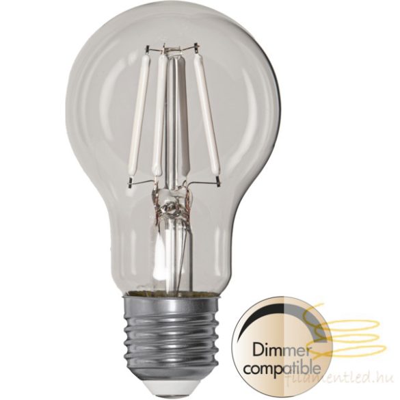 Startrading LED White Filament Dimmerable Classic Clear E27 4,5W 2700K ST352-77
