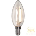 Startrading LED White Filament Dimmerable Candle Clear E14 2,5W 2700K ST352-79