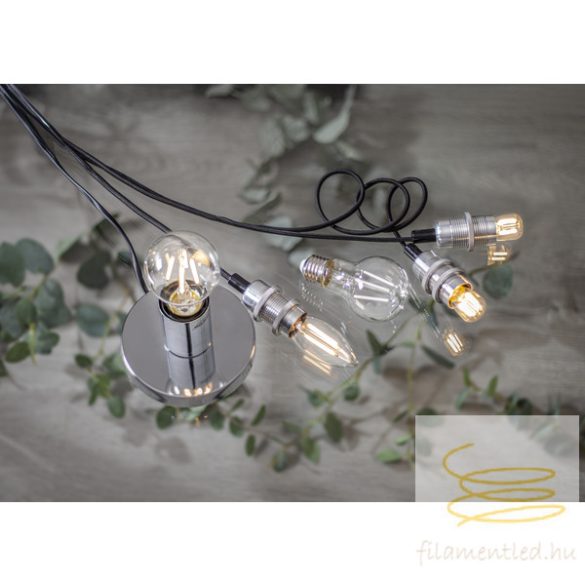 Startrading LED White Filament Dimmerable Candle Clear E14 2,5W 2700K ST352-79
