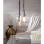 Startrading LED White Filament Dimmerable Candle Clear E14 2,5W 2700K ST352-79