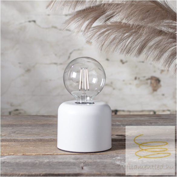 Startrading LED White Filament Dimmerable G95 Clear E27 7W 2700K ST352-83