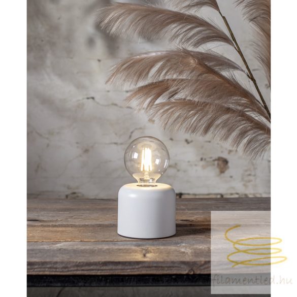 Startrading LED White Filament Dimmerable G95 Clear E27 7W 2700K ST352-83