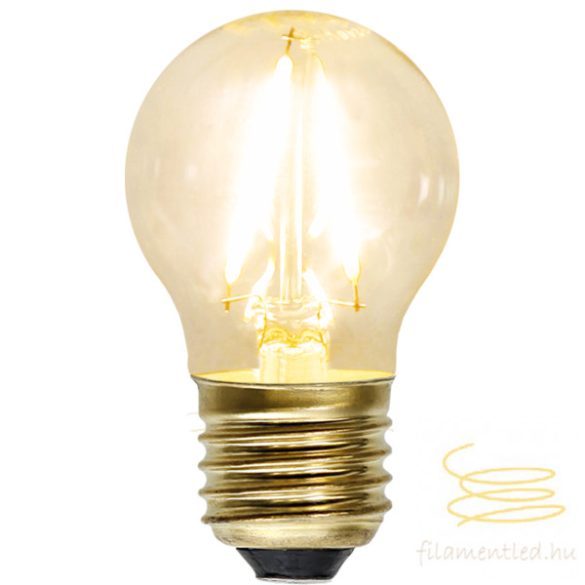 Startrading LED FILAMENT  Soft Glow Ping Pong CLEAR E27 1,5W 2100K ST353-12-1