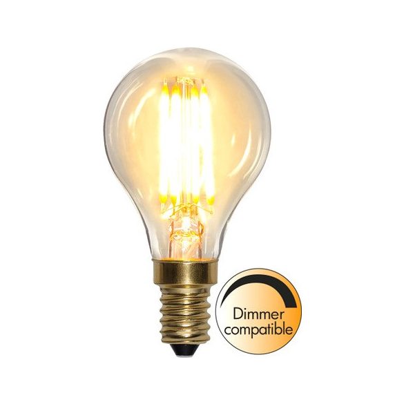 Startrading LED Filament Dimmerable Soft Glow Ping Pong Clear E14 4W 2100K ST353-15-1