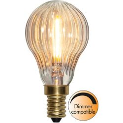   LED Filament Dimmerable Soft Glow Ping Pong Clear E14 0,8W 2200K ST353-60