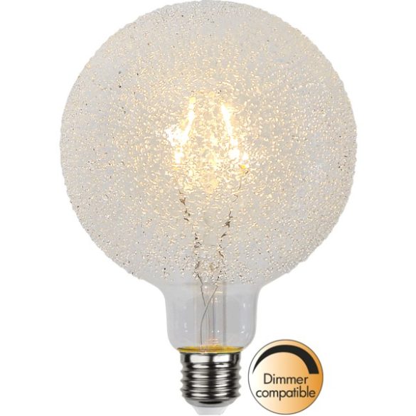 Startrading LED Filament Dimmerable Ice Drop G125 Decoled Clear E27 1W 2600K ST353-68-1