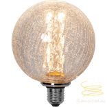 Startrading LED New Generation Filament Dimmerable Soft Glow G125 Clear E27 1W 2000K ST353-75